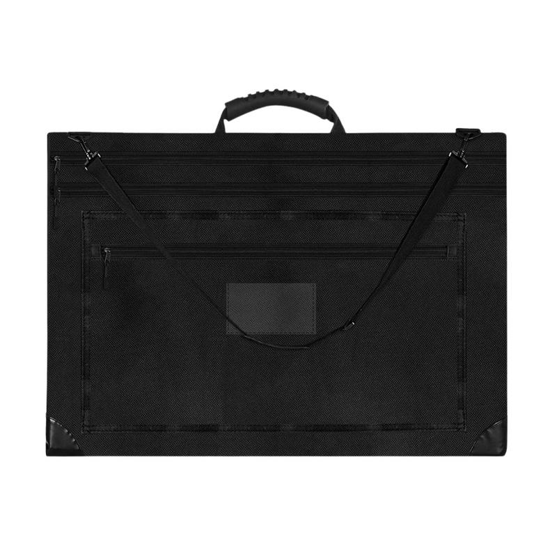 Art Portfolio Case Large Capacity Art Portfolio Tote Bag With Handle And Shoulder Strap 600D Oxford Fabric Waterproof Carrying