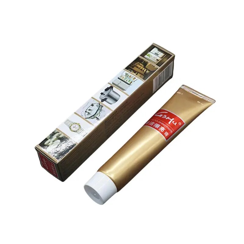 Metal Polishing Paste Metal Polishing Paste Quick Removal Polishing Compound Long-lasting Shine Mirror Gloss Effect Metal Polish