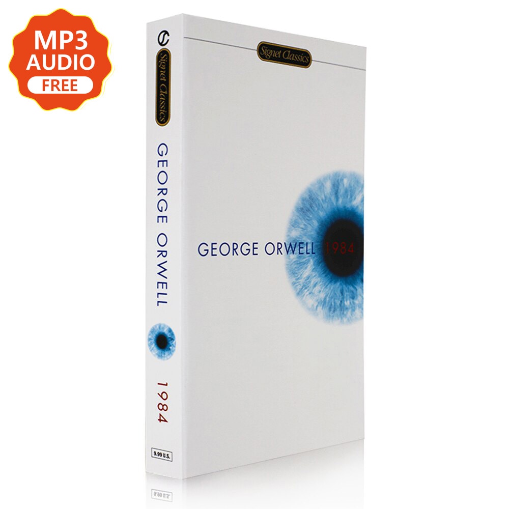 The 1984 English version of the original novel, George Orwell's original book, in stock