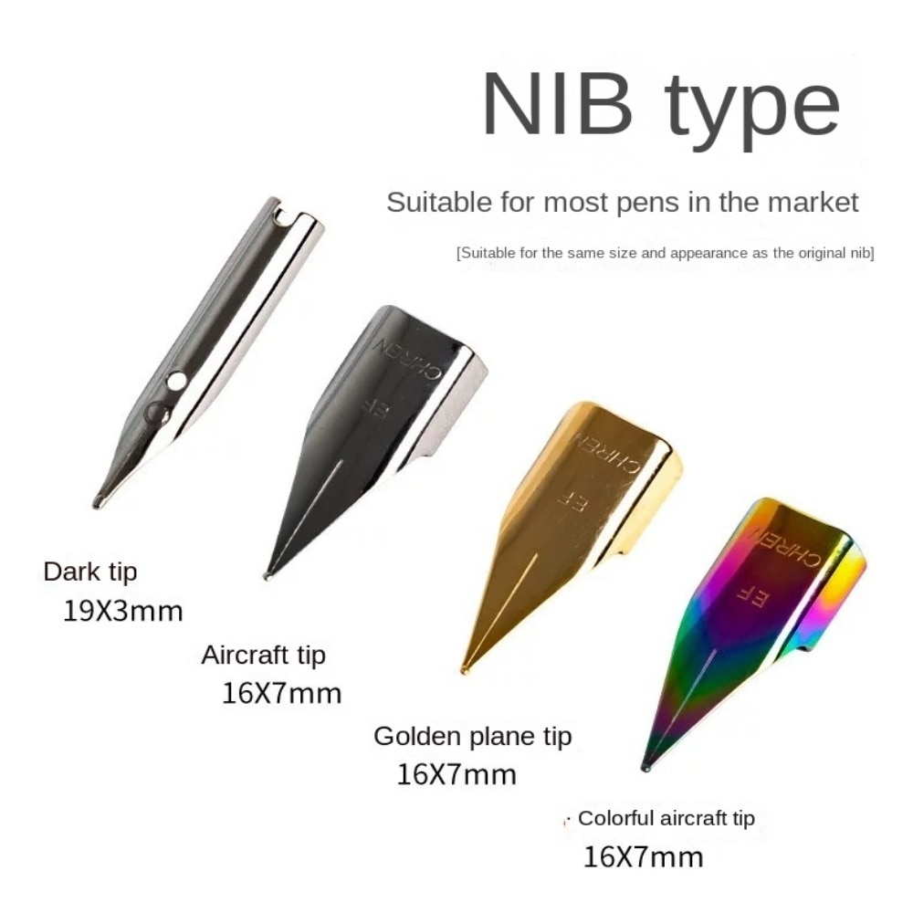 High Quality Office Student Stationary School Pen Accessories Writting Tools Fountain Pen Nibs Pen Tip Replacements