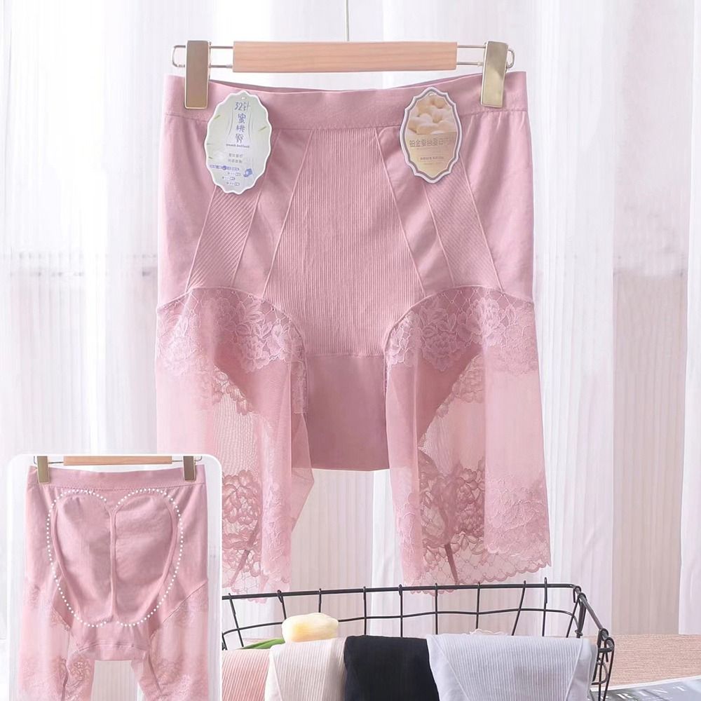 Size Underskirt Boyshorts Flower Safety Short Pants Ladies Plus Size Shorts Anti Chafing Thigh Boxers Female Lingerie