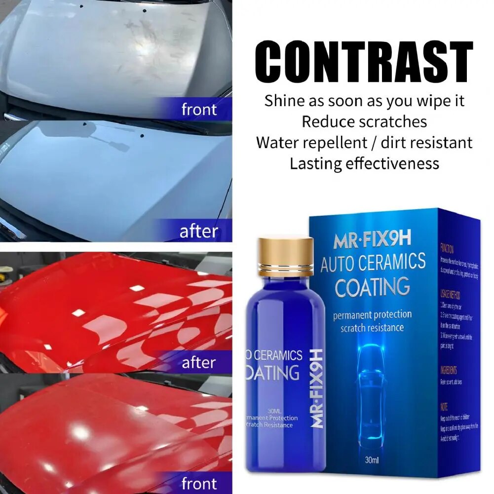 Useful Eco-friendly Car Scratches Remover Polishing Wax Hydrophobic Repairing Tool Car Coating Liquid for Automotive