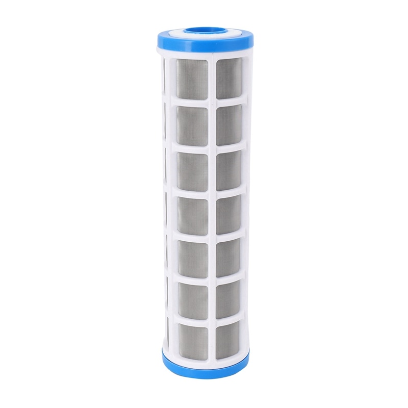 6Pcs 10 Inch Stainless Steel Wire Mesh Filter Cartridge Water Purifier Pre Filter For Scale Prevention