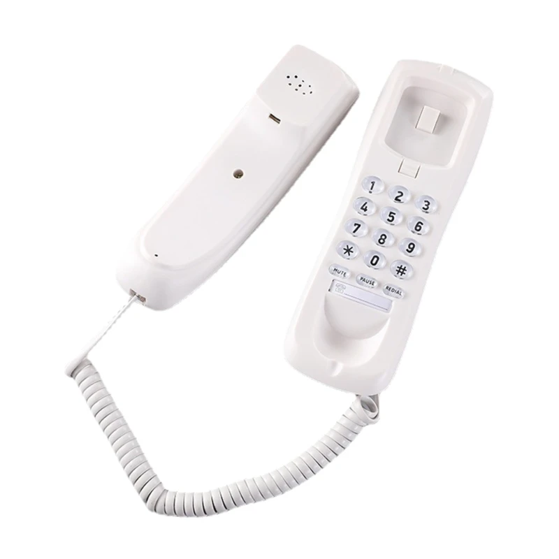 Wired- Landline Telephone with Mute, , and Redial Functions - Easy to Install Intelligent Caller Home Phone