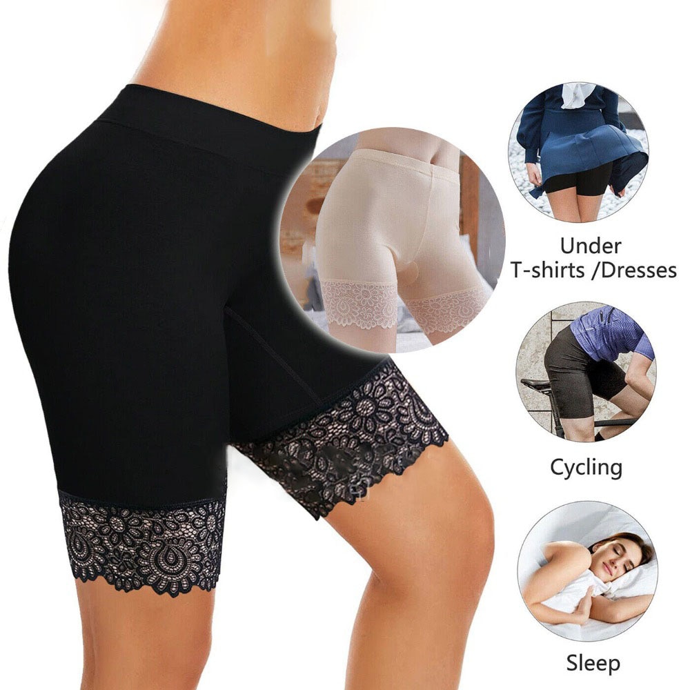 Anti Pinch Skirt Underwear Safety Pants Soft And Comfortable Seamless Women's Pants Breathable Slimming Safety Shorts Women