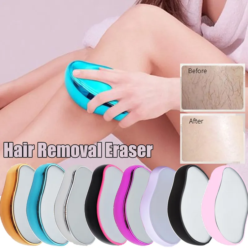 Painless Physical Hair Removal Nano Epilators Crystal Hair Eraser Safe Easy Cleaning Reusable Body Beauty Depilation Body Tools