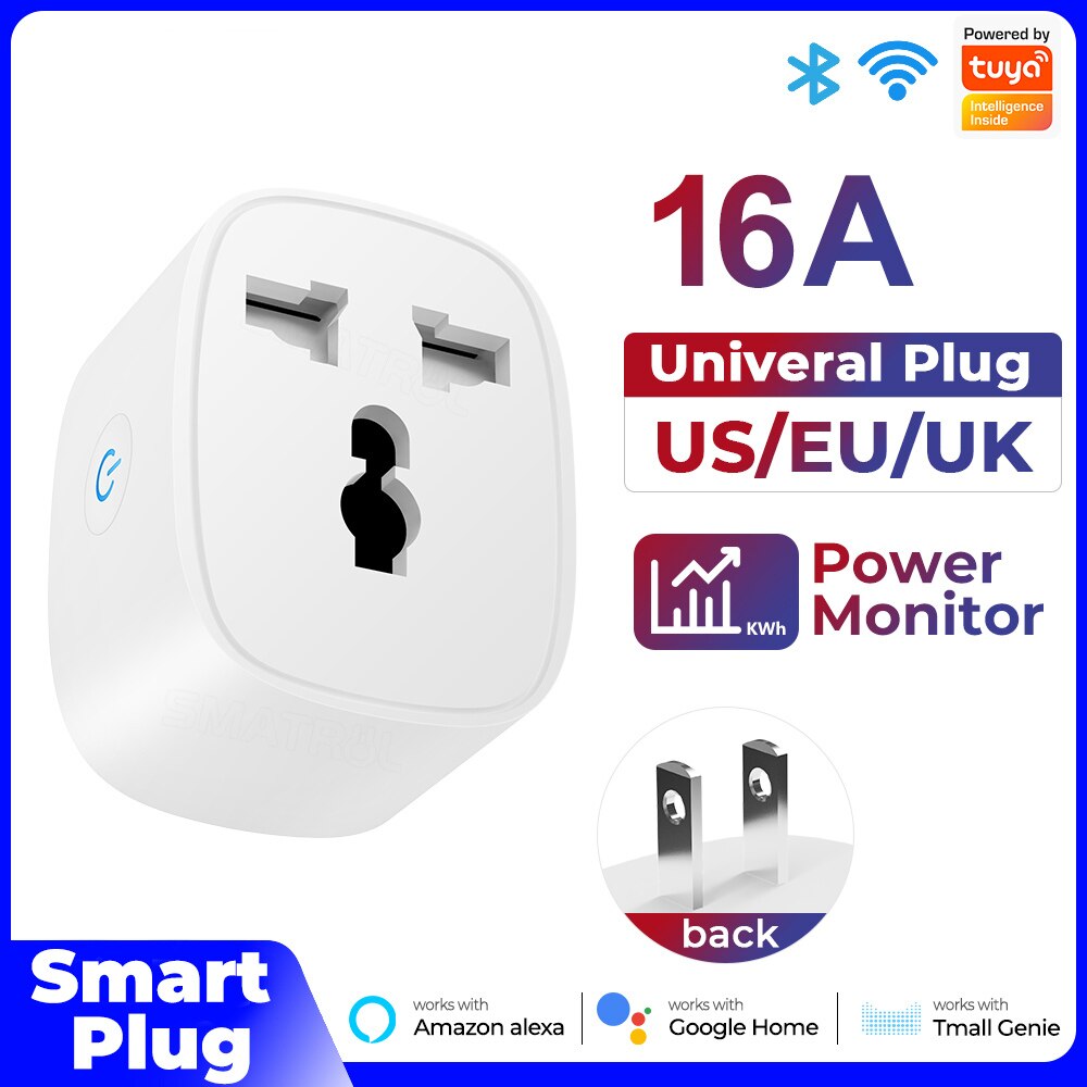 Voice Timing Function Graffiti Wifi Socket Phone Voice Timing Smart Plug 100-240v Wifi Smart Plug Work With Alexa Google Home Us