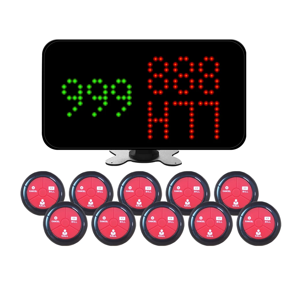 Fast Food Restaurant Equipment Kitchen Commercial Customer Call Buzzer System