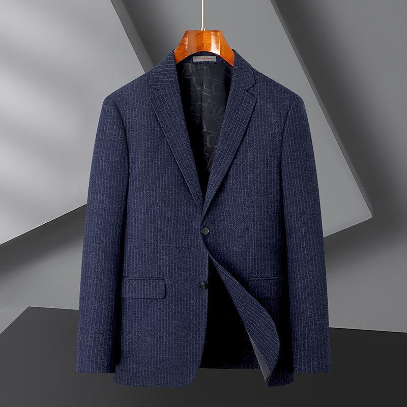 7039-Men's suit 2023 Autumn and winter new product men's suit business casual simplicity grid single west jacket men&a