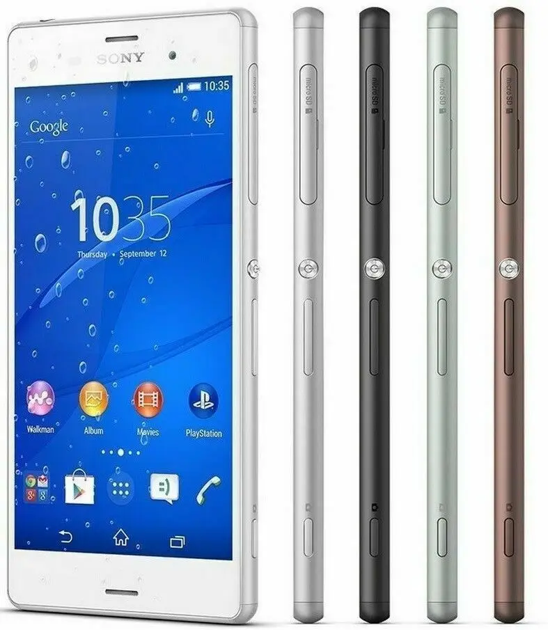 Original Unlocked Sony Xperia Z3 D6603 5.2 Inches Quad-core 16GB ROM 3GB RAM 20.7MP Camera Android OS Smartphone Cellphone