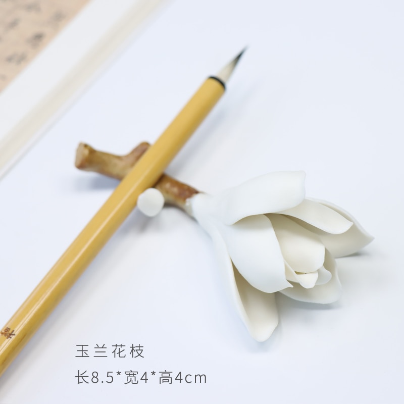 Japanese Ceramic Cute Creative Brush Holder Brush Holder Mountain Porcelain Brush Hill Cure Department Calligraphy Four Treasure
