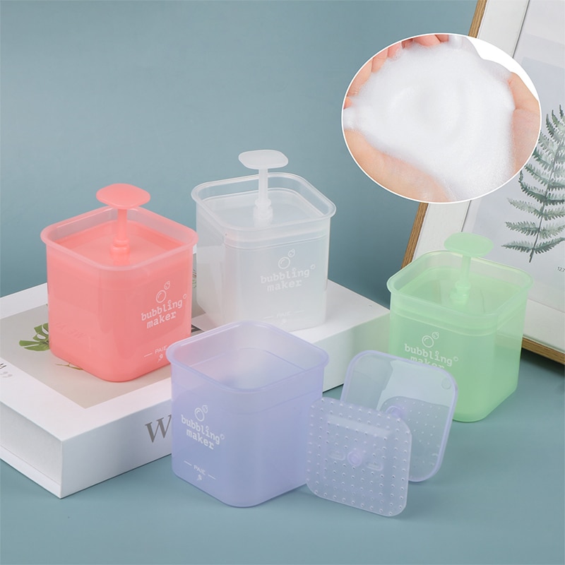 Reusable Bubbling Maker Foaming Clean Tools Face Cleaner Shower Bath Shampoo Foam Maker Bubble Foamer