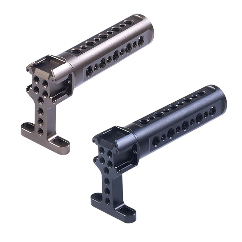 1 Piece Rabbit Cage Metal Photography Equipment 3 Head Hot Single Camera Top Lift Handle Extension Accessories ,Black