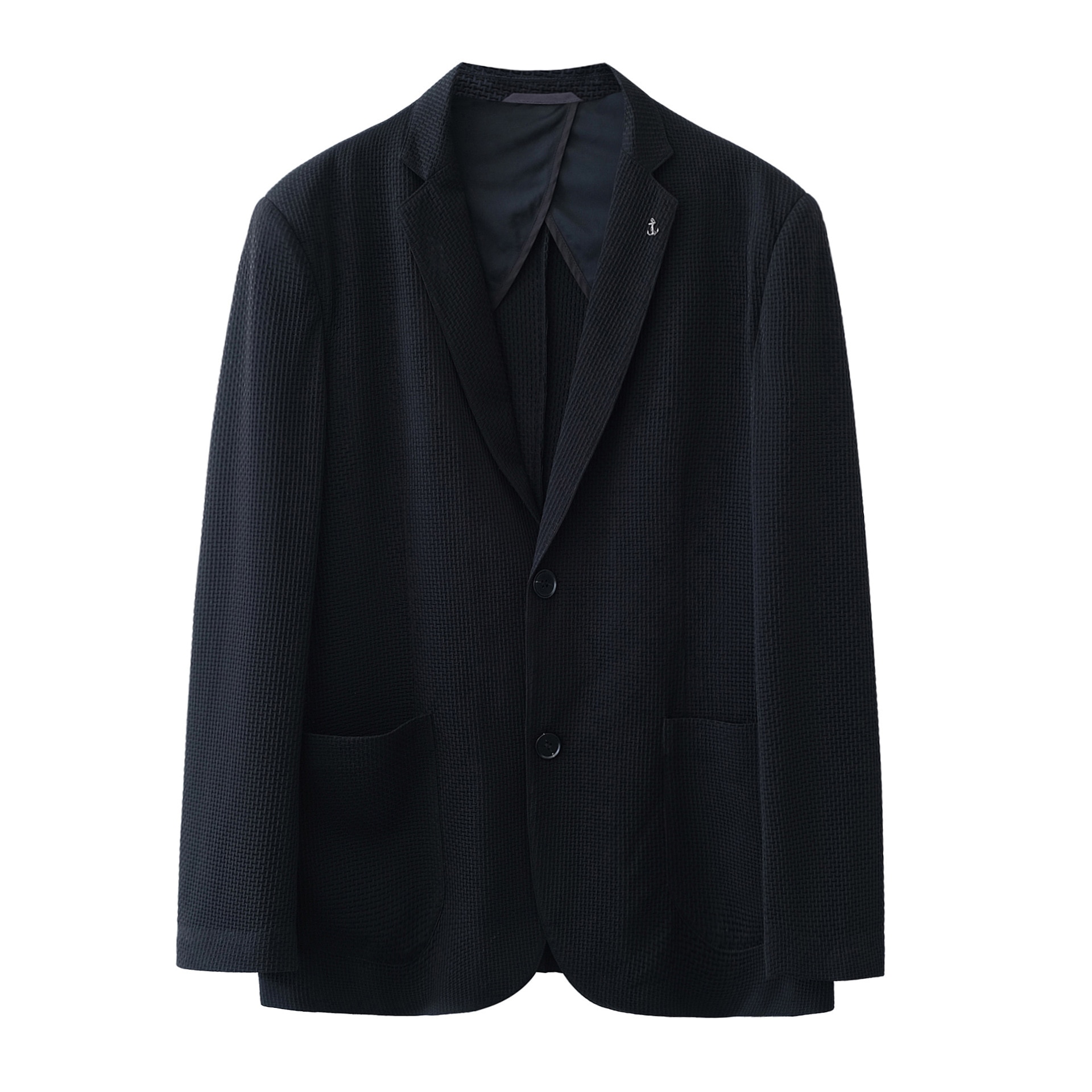 5823-2023 Autumn and winter new product men's suit business casual simplicity grid single west jacket men's top coat