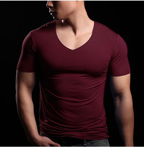 C-short-sleeved men's t-shirt summer new loose five-point sleeve T-shirt