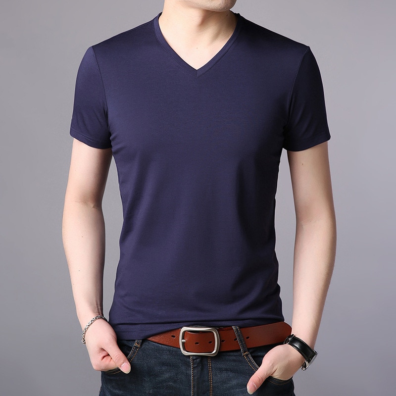 C-Short-sleeved men's T-shirt spring and summer new youth students sports and leisure embroidery T trend