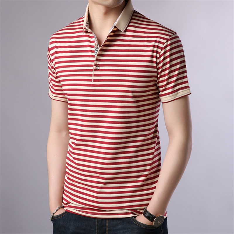 2403 Men's office casual cloth tops T-shirt