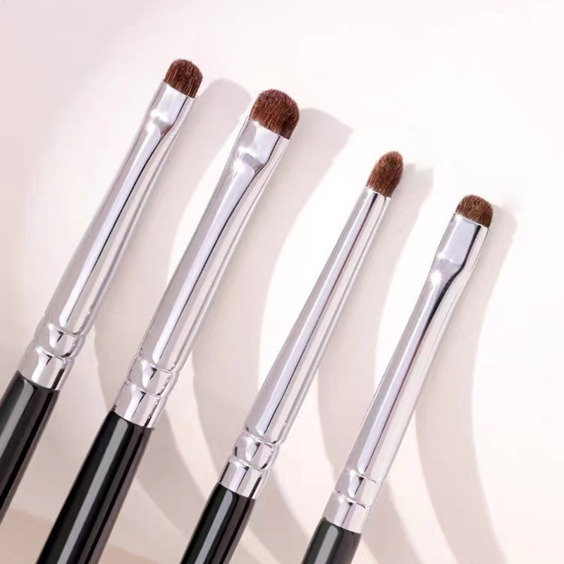 Detail Brush Small Eyeshadow Make Up Brush Pony Hair Precision Eye Shadow Makeup Brushes Tapered Smudge Cosmetic Tools