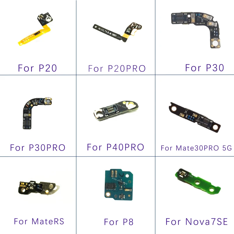 WIFI Antenna Signal Board Flex Cable For Huawei Mate 30 Pro 4G 5G Mate RS Nova 7SE P8 P9 P20 P30 P40 Pro PCB Loudspeaker Parts