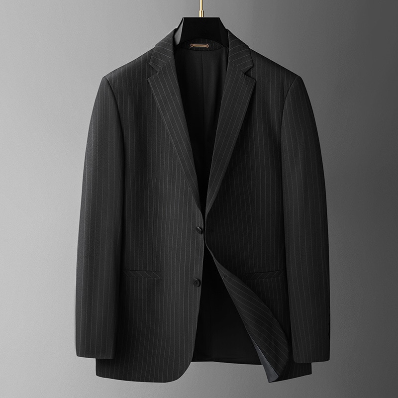 5959-2023 Men's suit spring and autumn leisure business suit Korean version light cooked wind trend tide slim men's ja