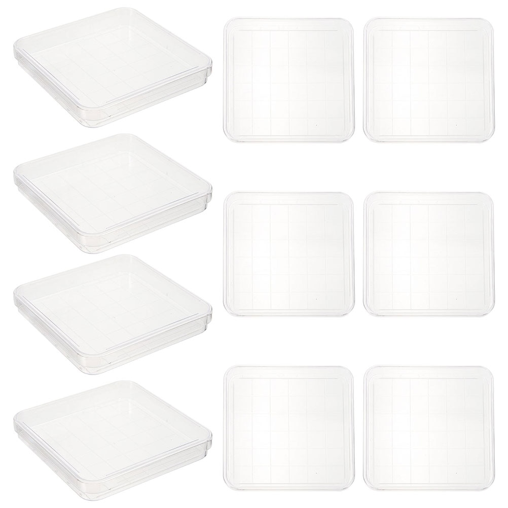 10pcs Plastic Petri Dishes Laboratory Analysis Petri Dishes Disposable Petri Dishes Projects Supplies