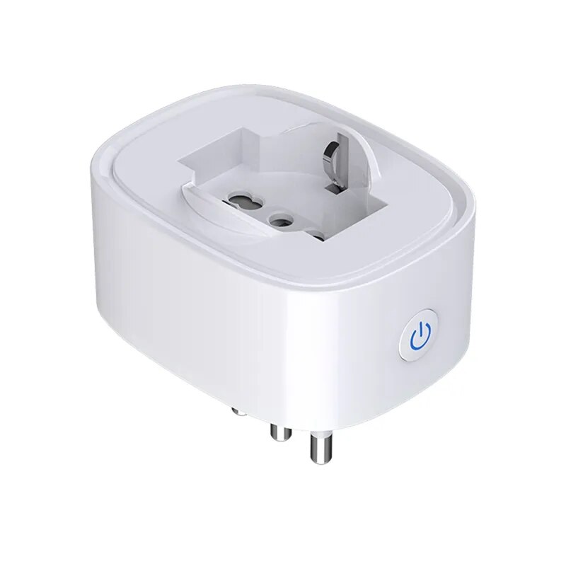 1 Piece 16A Power Monitor Timing Function Smart Life APP Control Outlet For Alexa Google Home Italy