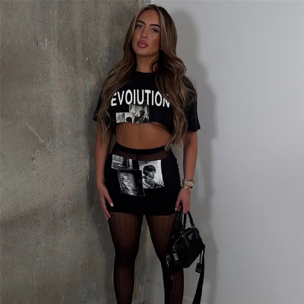 Y2k Tops Dresses Short Sets Summer Dress Summer Dress Women 2023 Y2k Clothes Women 2 Piece Sets Women Outfit Korean Fashion Sexy