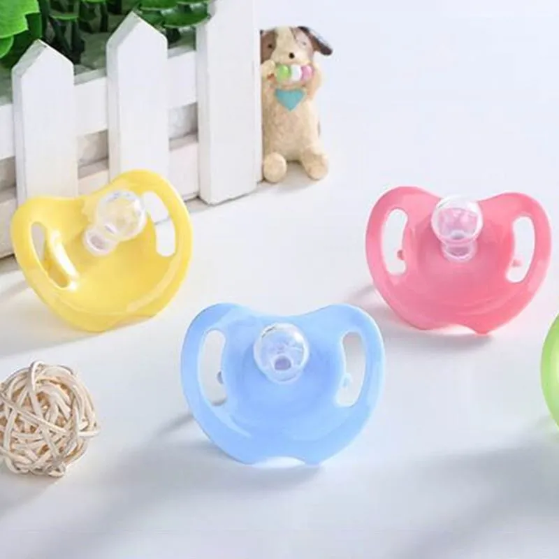 Baby Silicone Soother Pacifier Bpa Free Soft Infants Teething Chewing Pacifiers