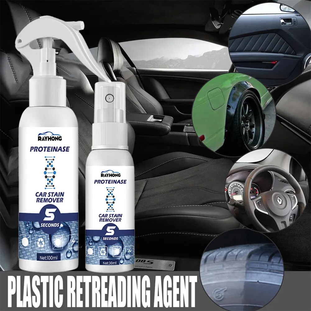 100ml Plastic Refurbished Plating Crystal Coating Agent Wax Panel Auto Interior Car Plastic Renovated Coating Retreading Agent