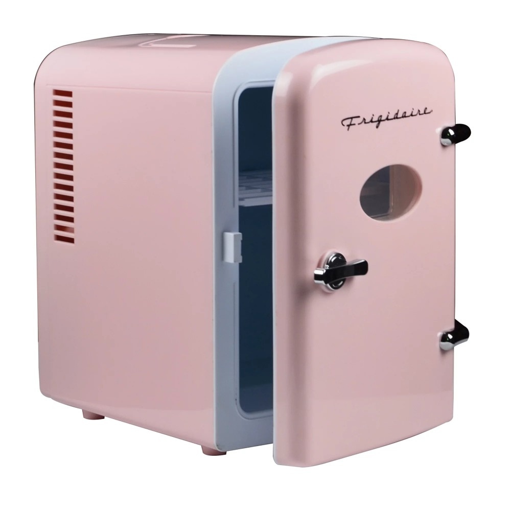 Portable Retro 6-can Mini Cooler, EFMIS129 mini fridge for room