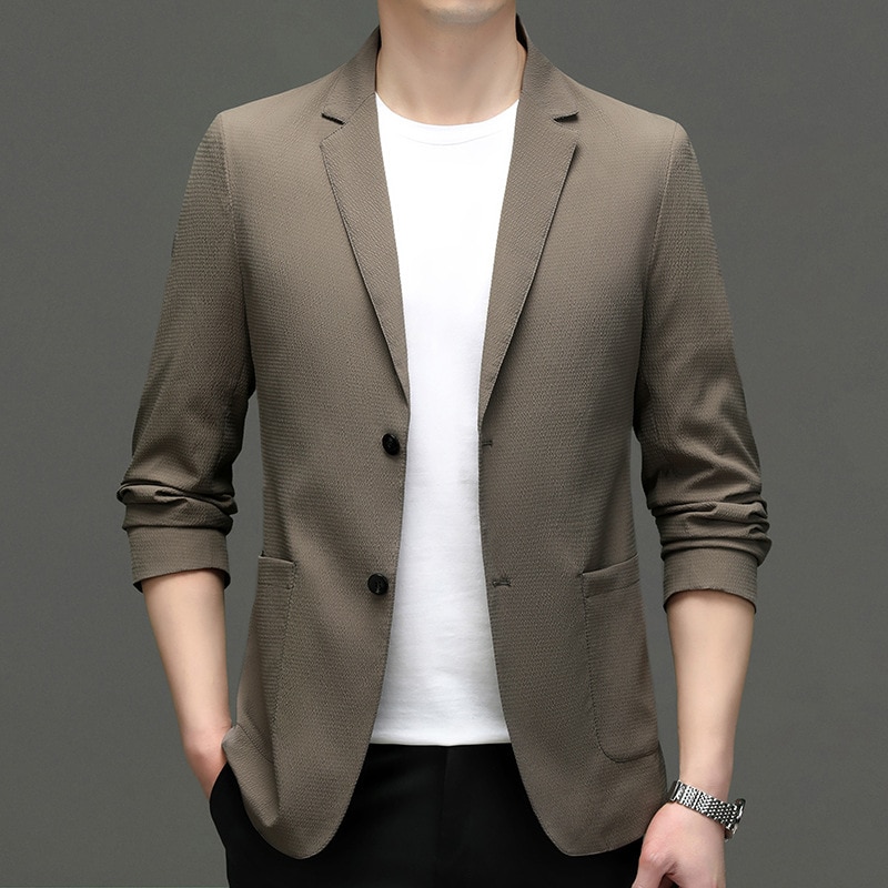 6511-2023 Men's suit suit spring new business professional men's suit jacket casual Korean version of suit