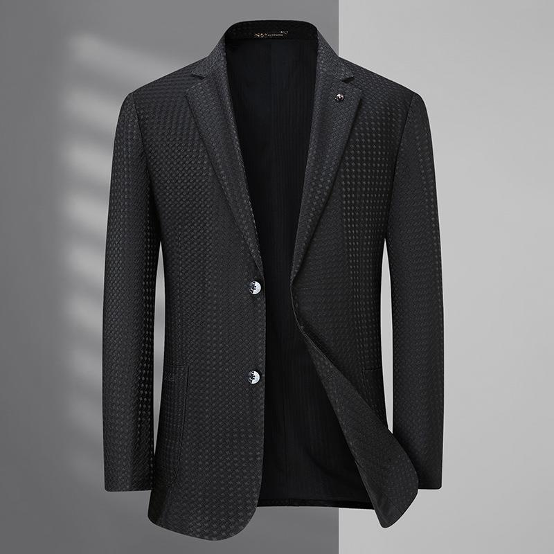 5583-Men's small suit spring and autumn leisure business suit Korean version light cooked wind trend tide slim men's j