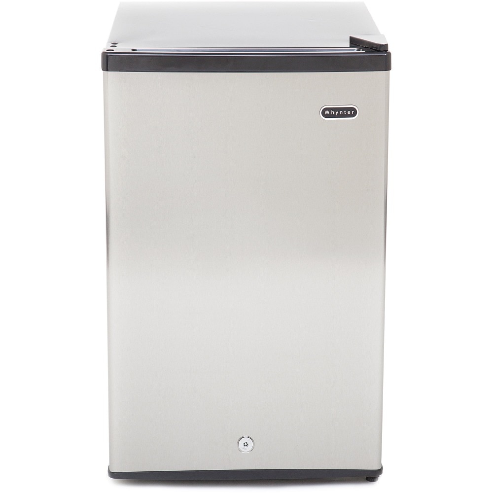 Upright Freezer with Lock, 2.1 cu ft Stainless Steel Cuf-210SS Energy Star