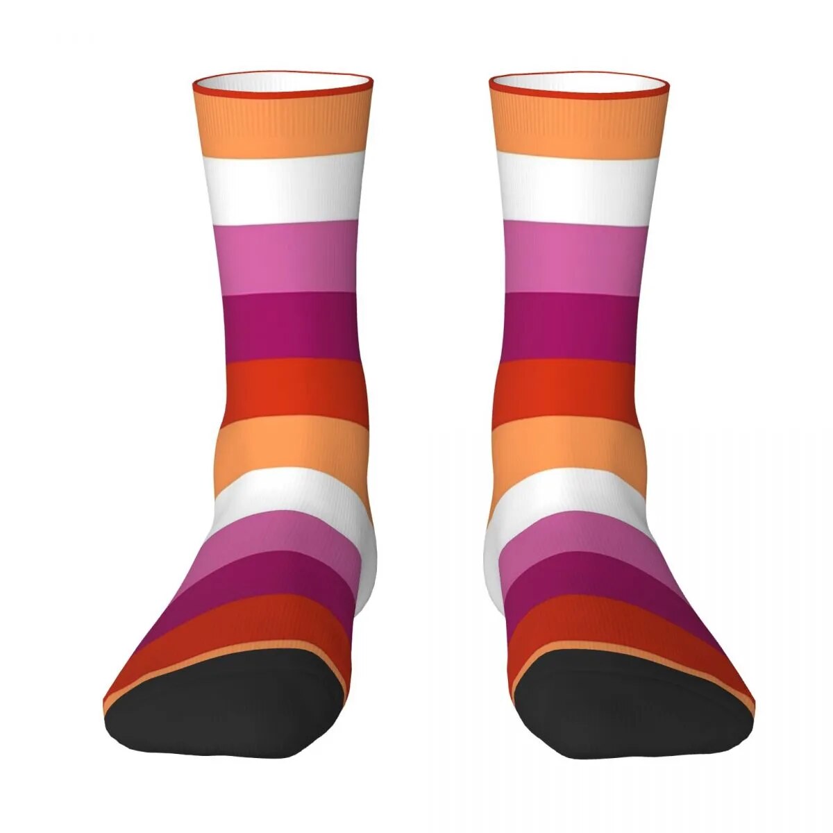 Lesbian Pride Socks Harajuku Super Soft Stockings All Season Long Socks Accessories for Man's Woman's Christmas Gifts