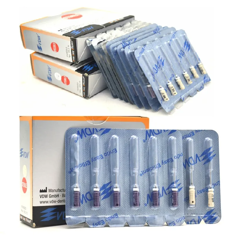 VDW Dental Endo Files STERILE C-PILOT Files 5Packs Dental Root Canal Files 25mm VDW Pilot Dental Endo Files 6# 8# 10# 12# 15#