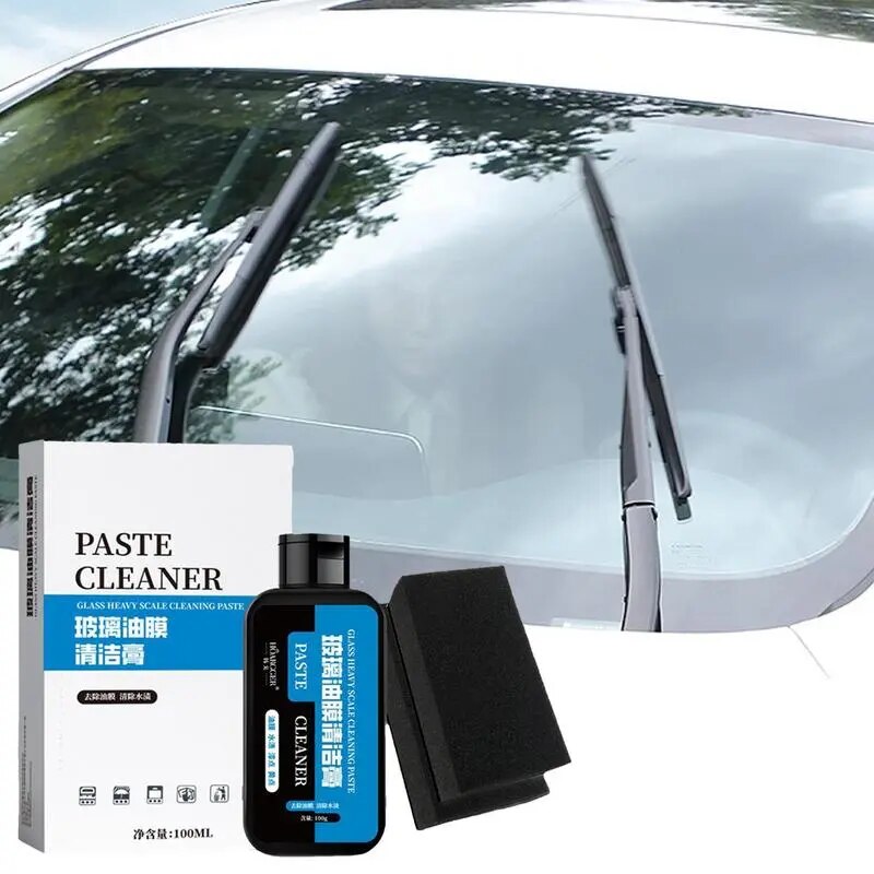 Car Glass Oil Film Cleaner Multipurpose Oil Film Removing Agent Universal Anti-fog Glass Cleaner For Automobile Windshields
