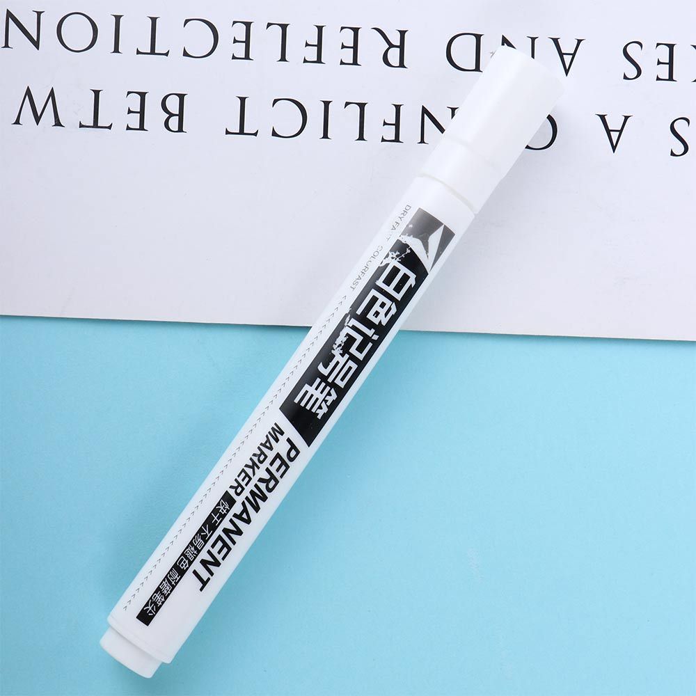 Art Supplies Paint Pen Oily Painting Graffti Pen White Marker Pen Tire Painting Pen Car Tyre Tread Painting