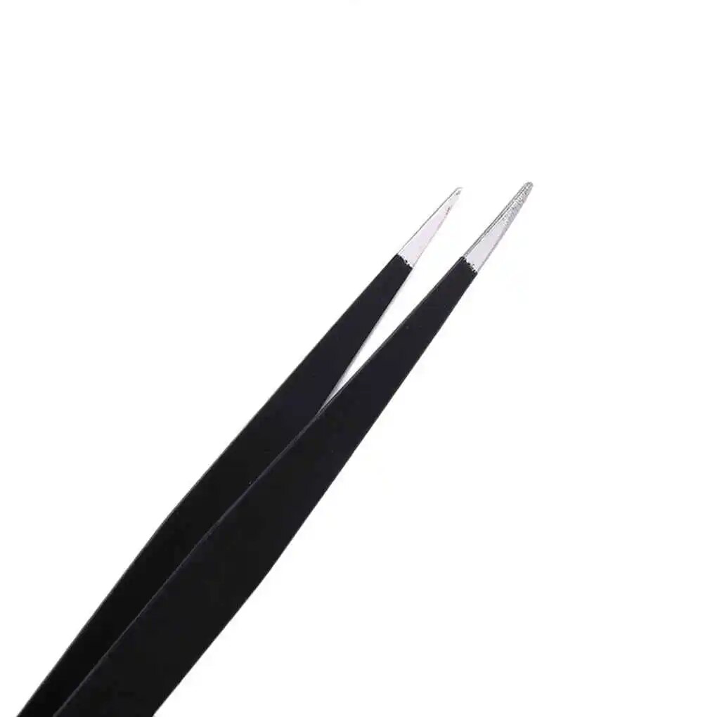 6 Pieces Anti-static Tweezers Stainless Steel Eyebrow Nipper DIY Crafting Scrapbooking Phone Repair Maintenance
