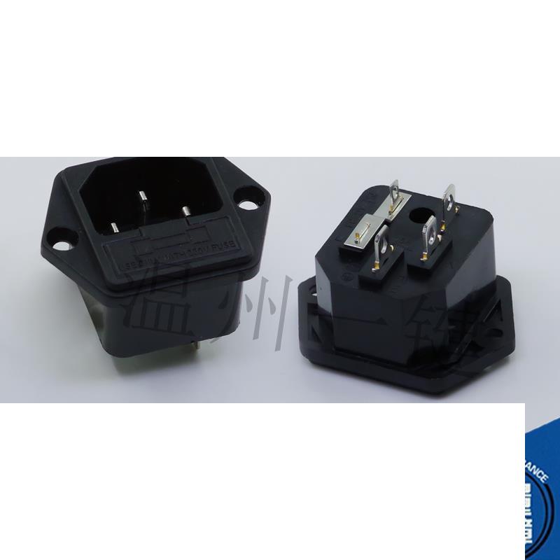 10pcs original new AC-03B 2-in-1 with safety wire and ear pin interface AC multifunctional accessory power socket 10A250