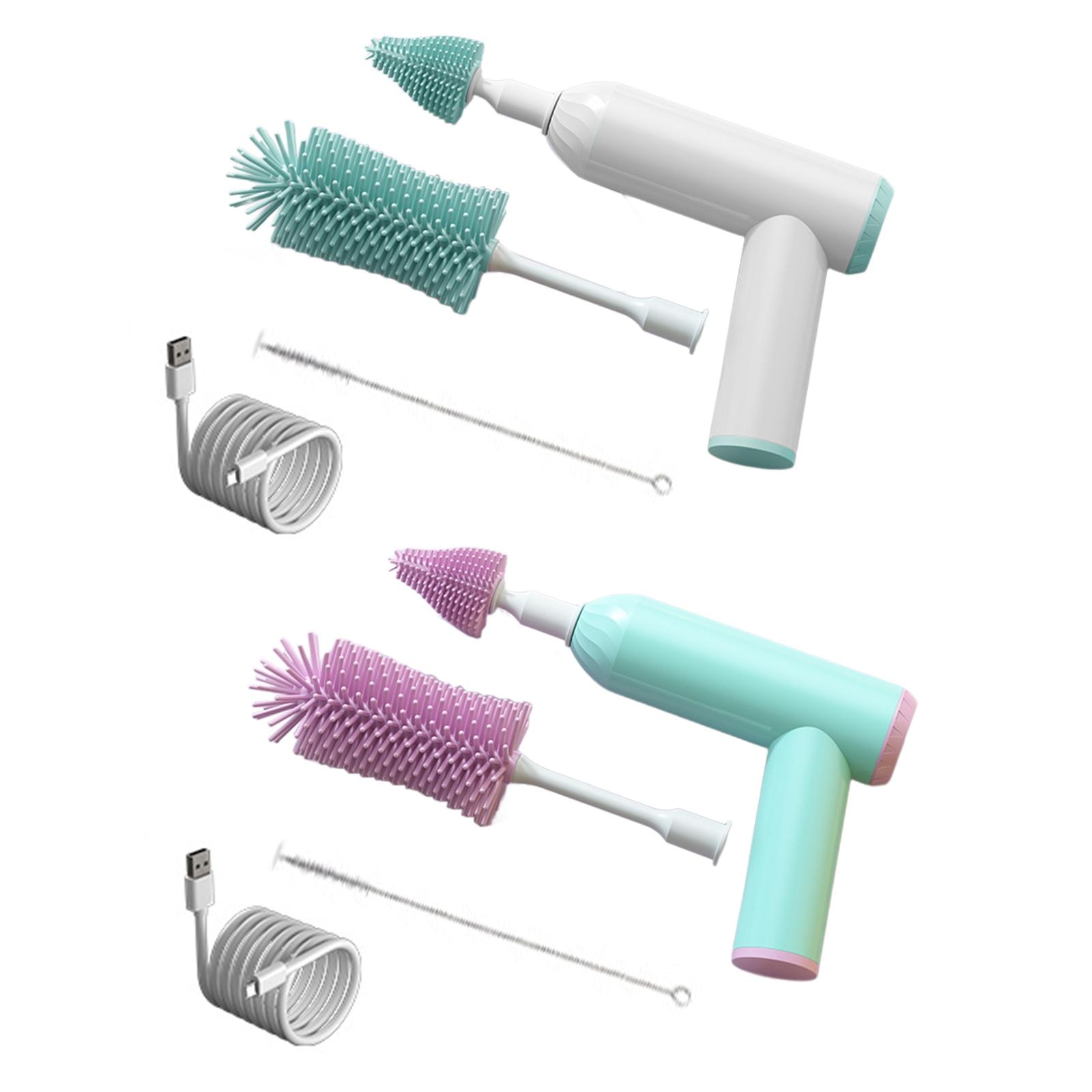 Bottle Cleaning Brush Electric Bottle Cleaning Brush for Cups Tumbler Bottle