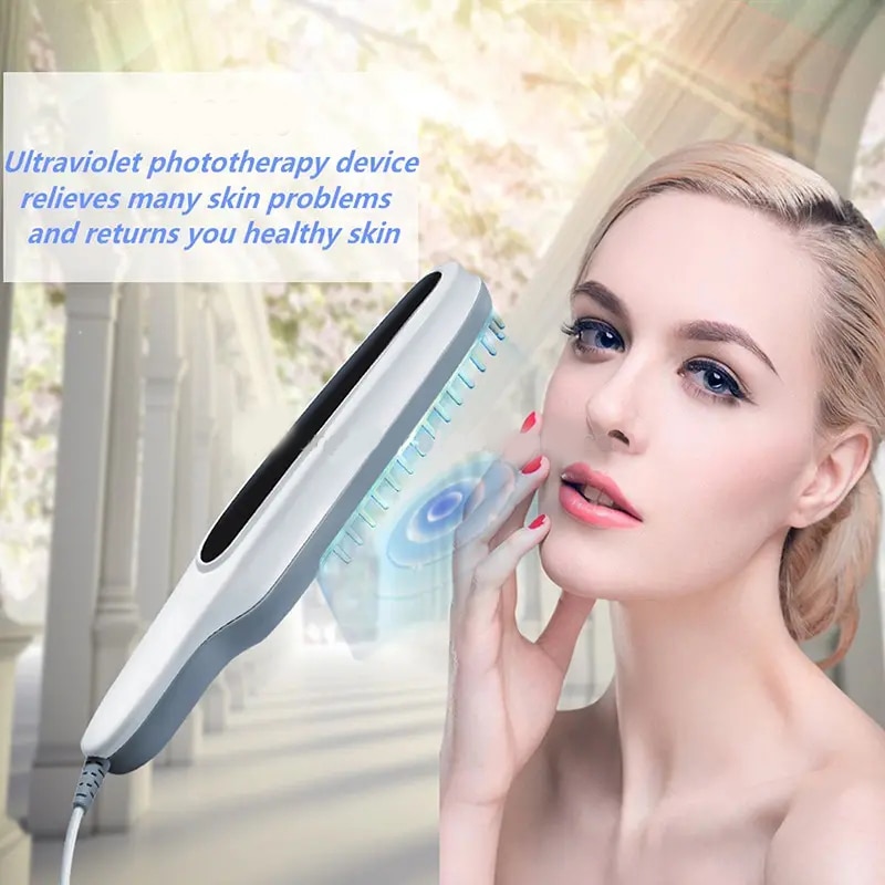 Portable Home Treatment Psoriasis, Vitiligo Uv Light 311nm Uvb Lamp Using Philips Uv Lamp