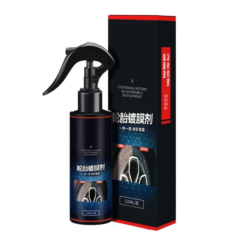 Tire Repair Cleaner Safe Automotive Tire Retreading Cleaner Easy To Use Tire Shine Spray For Cars Trucks Motorcycles RVs And