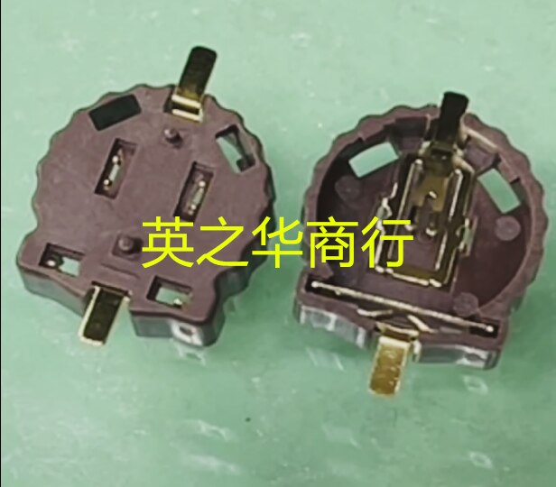30pcs orginal new BS-1220-2 battery holder CR1220 SMD button battery holder 1220 battery holder
