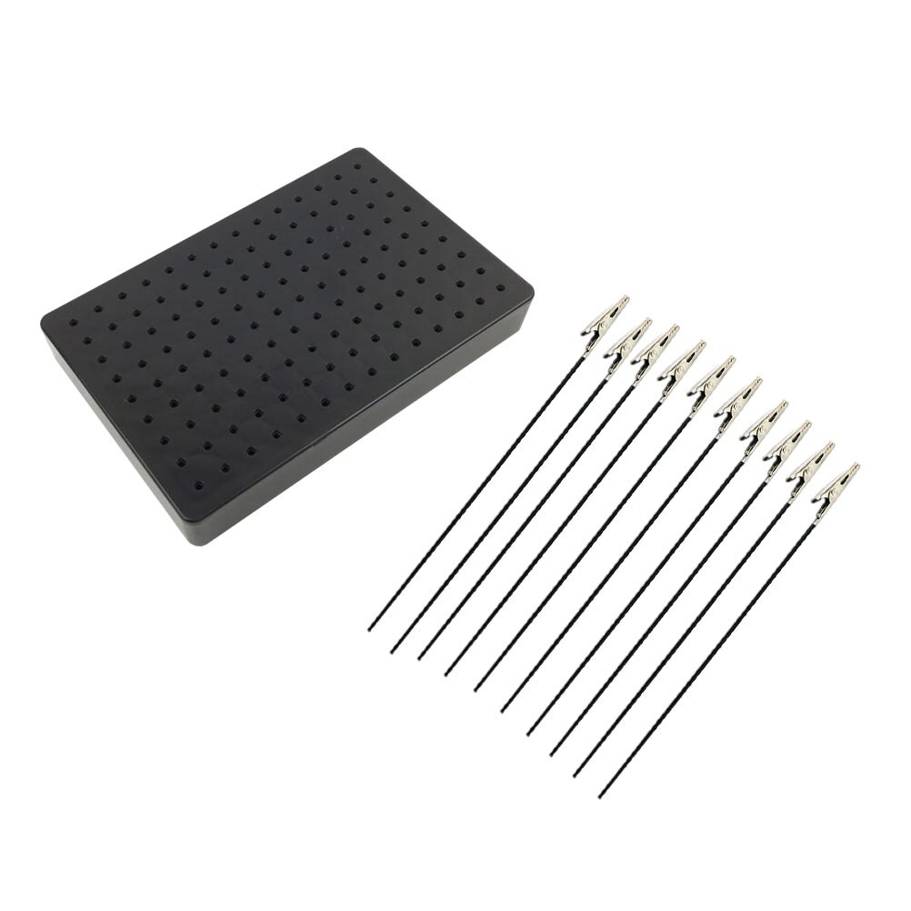 Model Coloring Table Spray Metal Clip Holder Base Painting Spraying Booth Kit Bamboo Stick Alloy Clips DIY