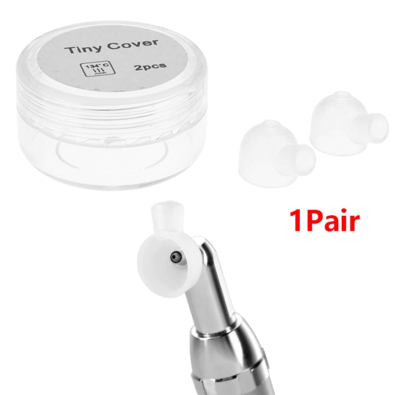 2Pcs/Box Dental Tiny Cover for Aluminum Oxide Air Abrasion Micro Blaster Sandblaster Powder Dust Proof Cap 134℃ Autoclave