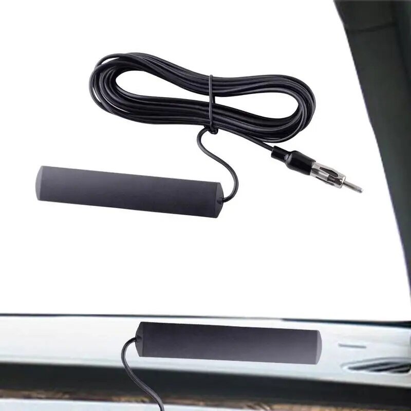Universal Car Radio Adapter FM Antenna Signal Amplifier Cable Vehicle Ship Signal Amplifier Antenna Booster Auto Parts Antenna