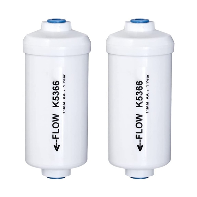 2 Pcs Parts Fluoride Water Filter K5366 PF-2 Compatible With Gravity Water Filtering System Purification Elements