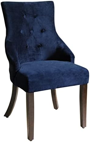 Decor | Upholstered Tufted Velvet Wingback Accent Chair | Accent Chairs for Living Room & Bedroom | Decorative Home Furnitur