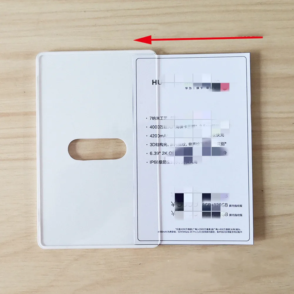 10 pieces Simple Price Tag Display Rack with Acrylic Plastic Body Silicone Pad, Suitable for Retail Stores 13x8mm
