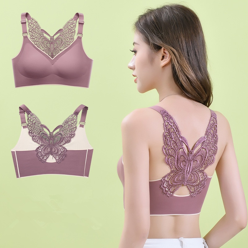 Latex Brassiere Push-up Unwired Bra With Padded Bra Plus Size Tank Top Waistcoat